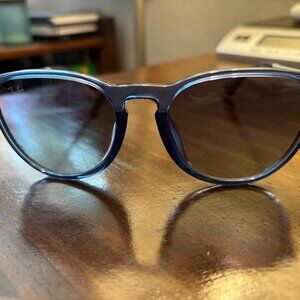 Ray-Ban Erika sunglasses with blue frame